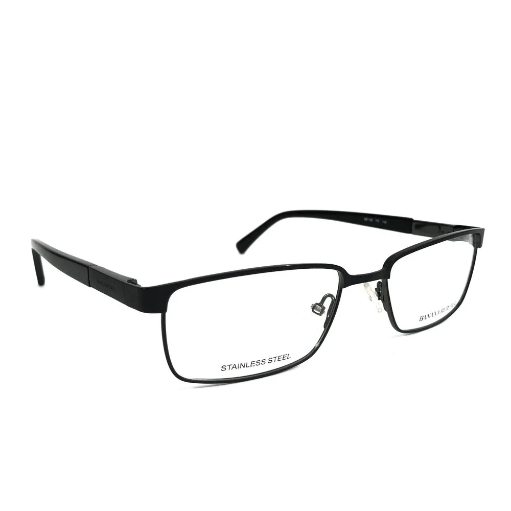 Banana Republic Eyeglasses Frames BR100 TI7 Ruthenium Matte Black 54-18-145